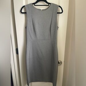 Calvin Klein Gray Sheath Dress size 10